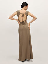 Backless Slim Flowy Long Dress